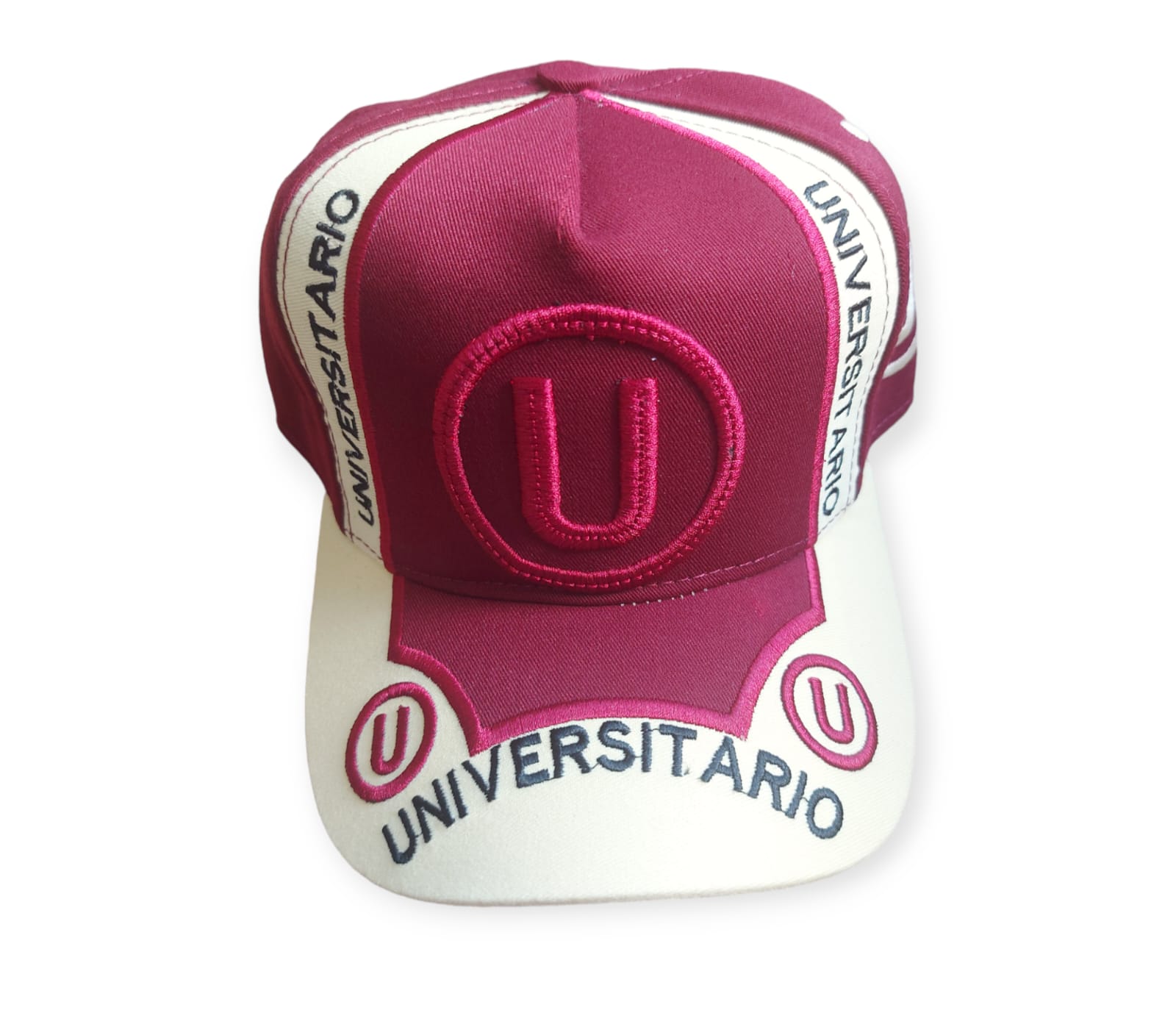 GORRA VISERA CURVO GUINDA DE TU EQUIPO FAVORITO ADULTO CORREA AJUSTABLE - 1