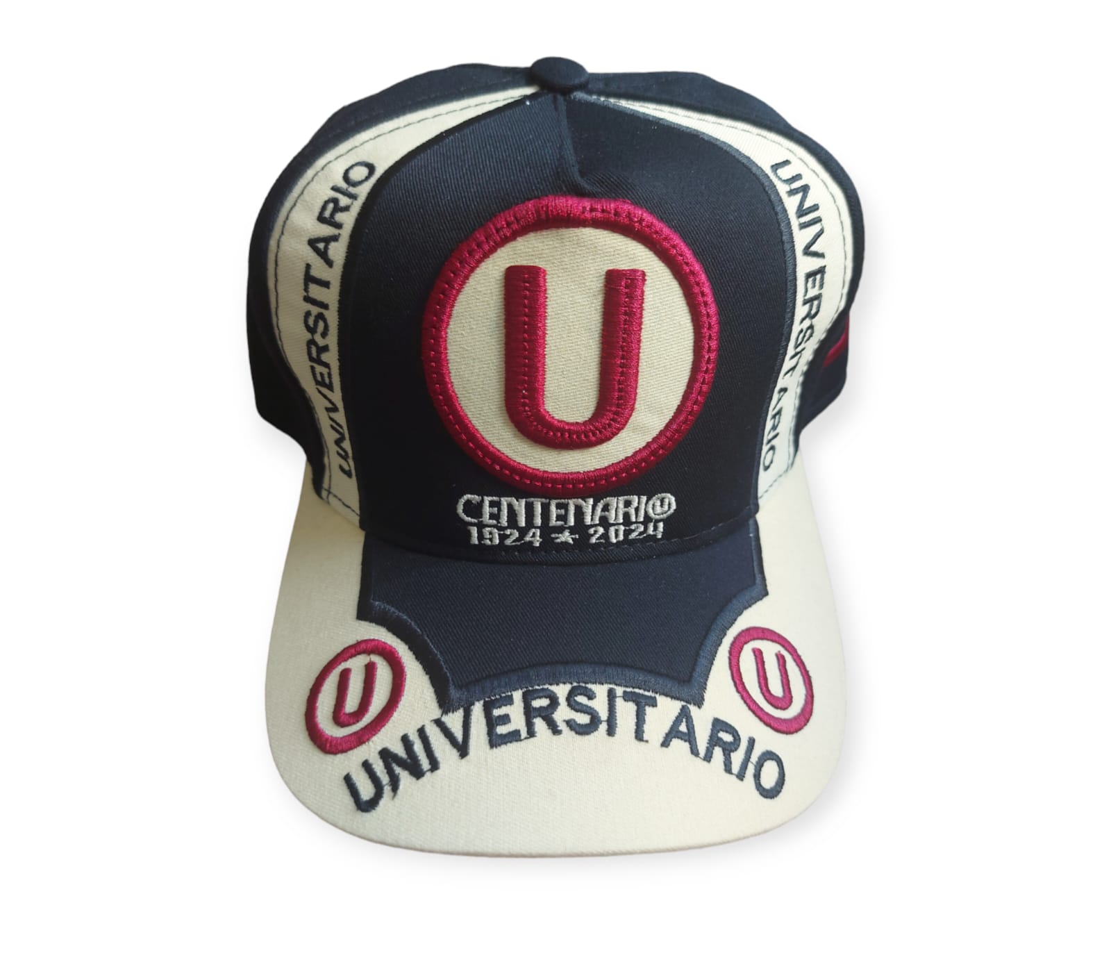 GORRA VISERA CURVO NEGRO DE TU EQUIPO FAVORITO ADULTO CORREA AJUSTABLE - 1