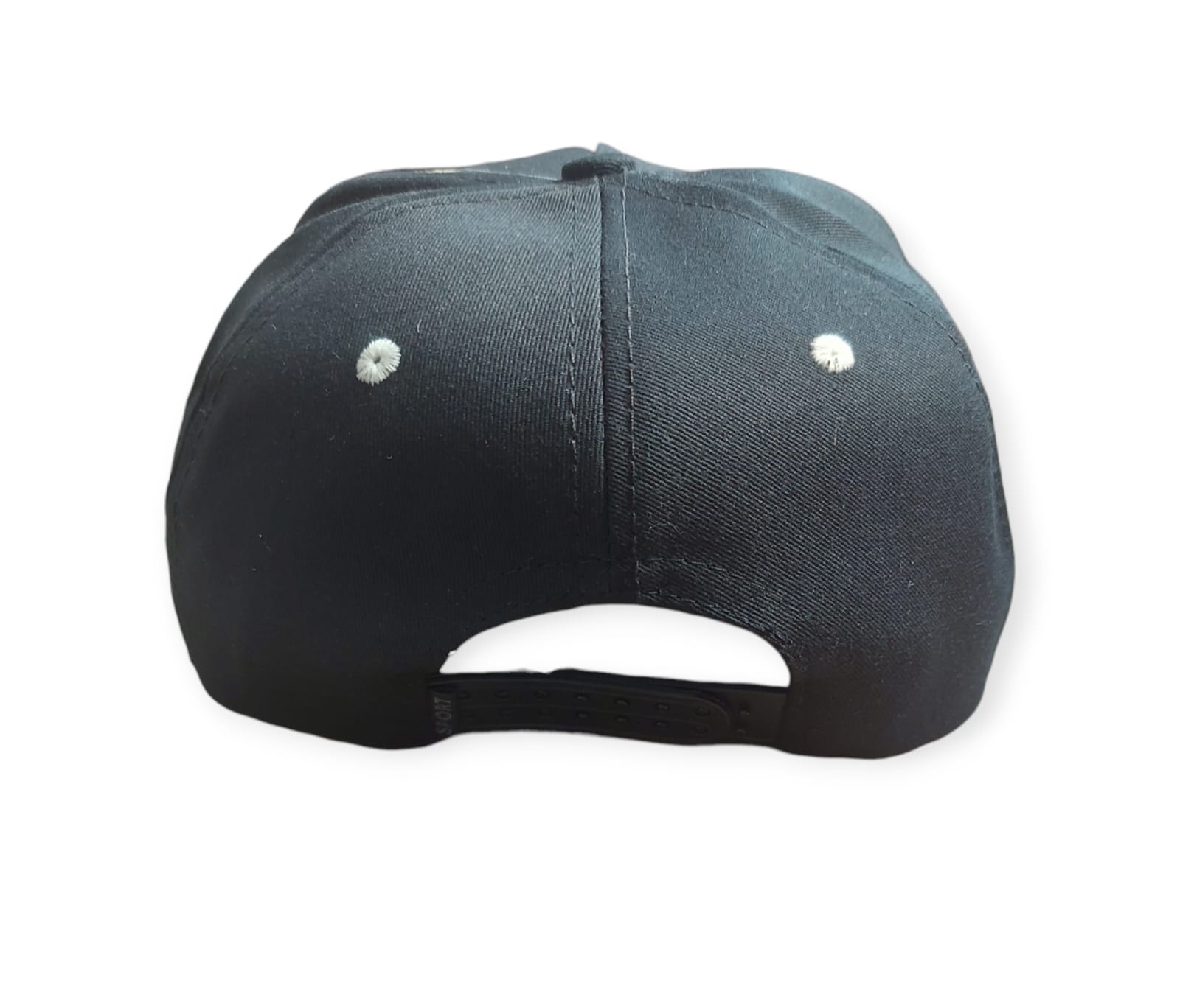GORRA VISERA CURVO NEGRO DE TU EQUIPO FAVORITO ADULTO CORREA AJUSTABLE - 3