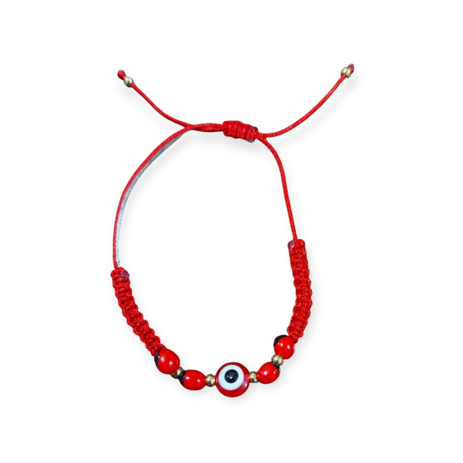 PULSERAS TEJIDAS DE HILO AJUSTABLES - 2