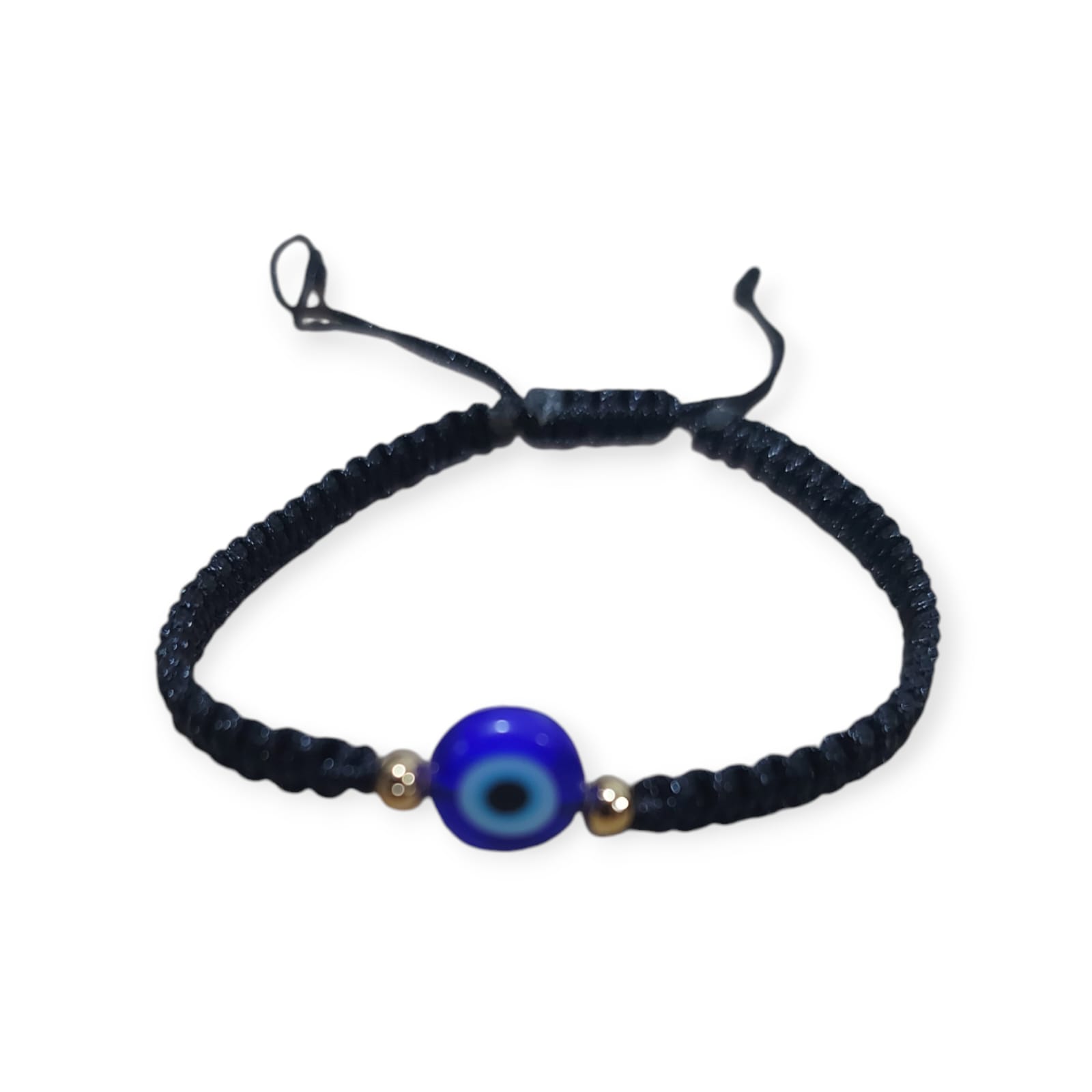 PULSERAS TEJIDAS DE HILO AJUSTABLES- OJOS TURCOS - 5