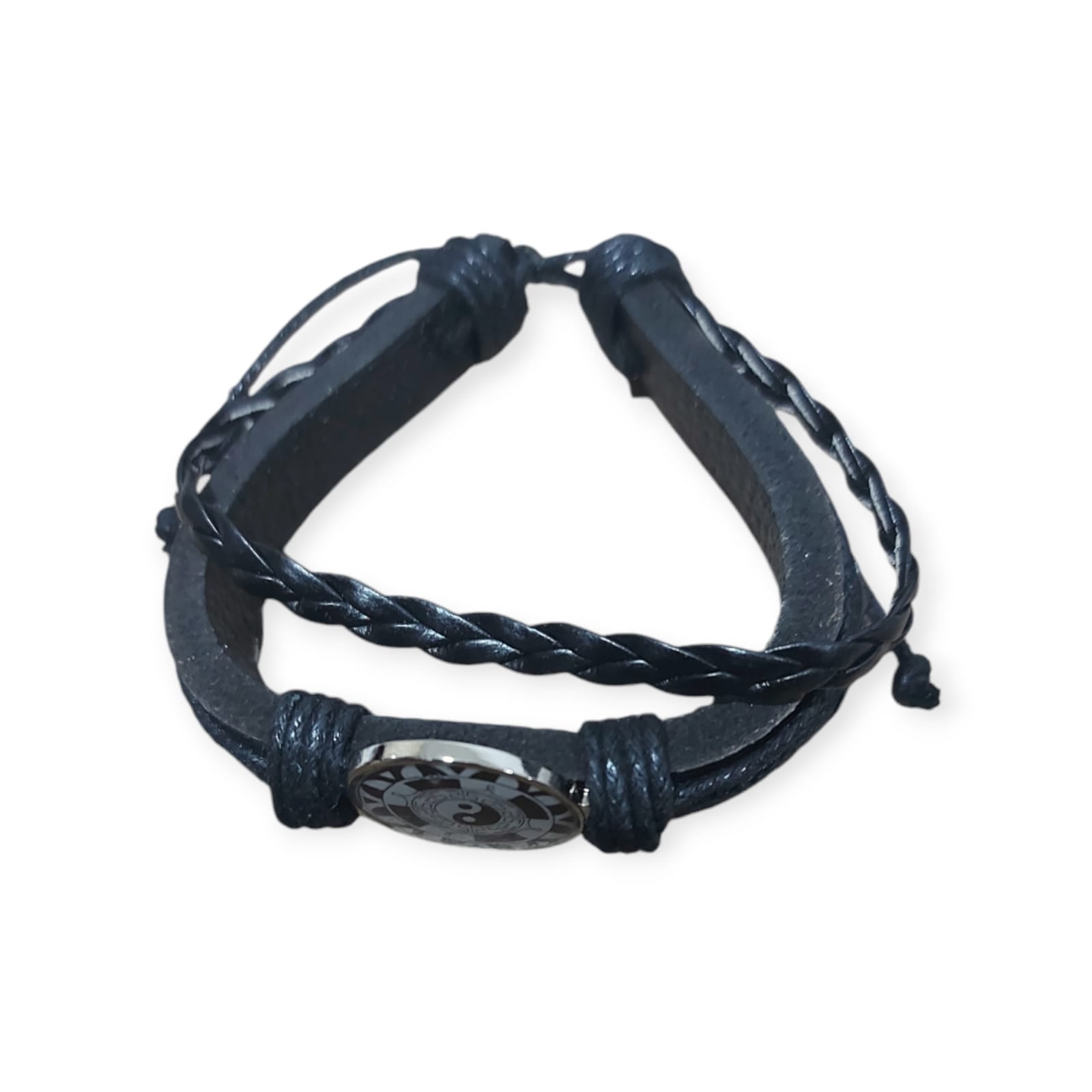 PULSERA DE CUERO AJUSTABLE – ESTILO MODERNO Y ELEGANTE - 4