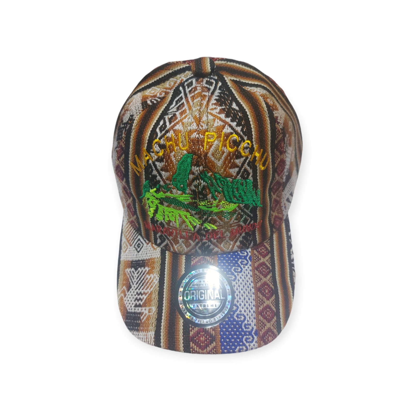 GORRA CON BORDADO DE PERU PARA ADULTOS - 1