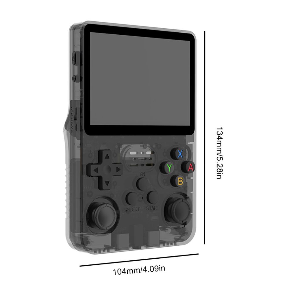 CONSOLA DE VIDEOJUEGOS PORTÁTIL RETRO R36S 64GB NEGRO - 5