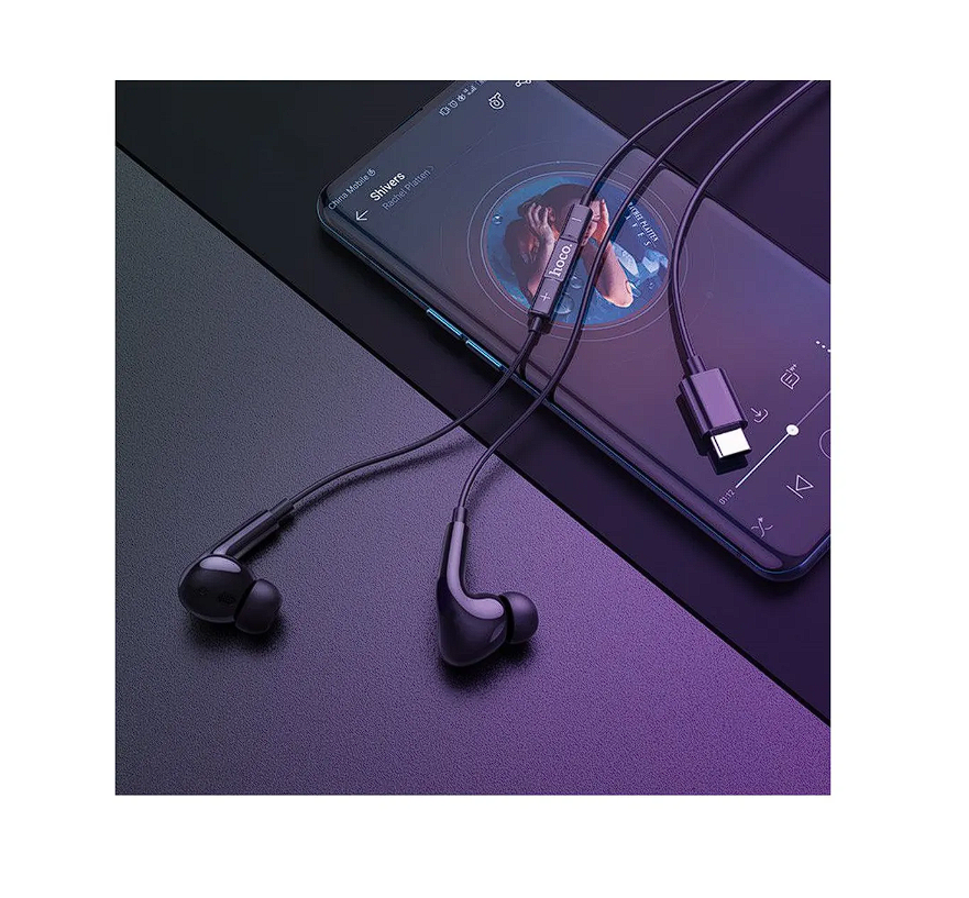 AUDÍFONOS HOCO IN-EAR M101 PACK X2 TIPO C - 3