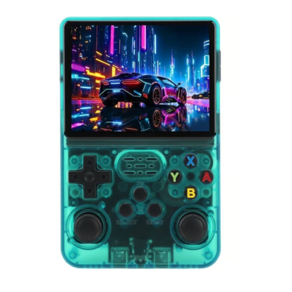 CONSOLA R36S VIDEOJUEGOS PORTATIL RETRO 64GB VERDE - 2