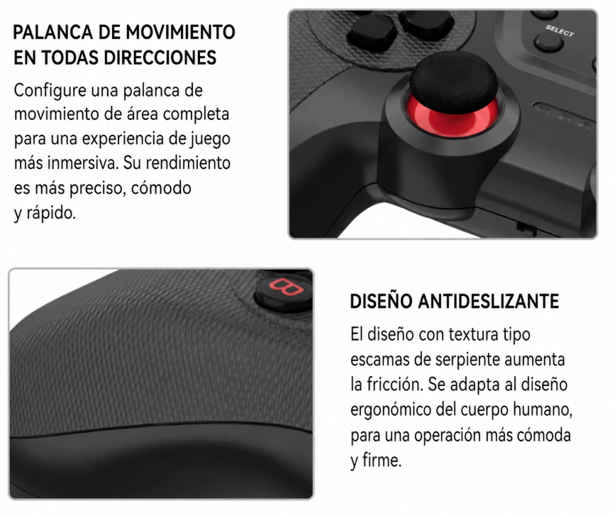 Consola Retro X2 Ultra 64GB +35,000 Juegos 2 Mandos Inalambricos Recargables HDMI TV Smart - 5