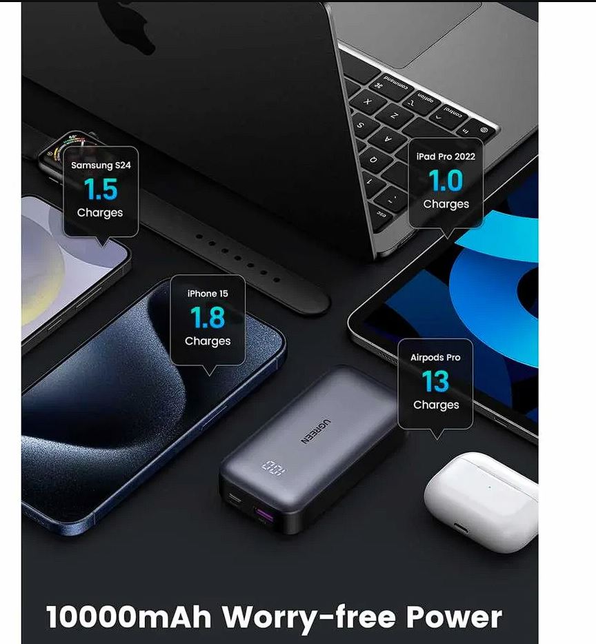 Power bank Ugreen 10000mAh 30W PB502 25185 - 3