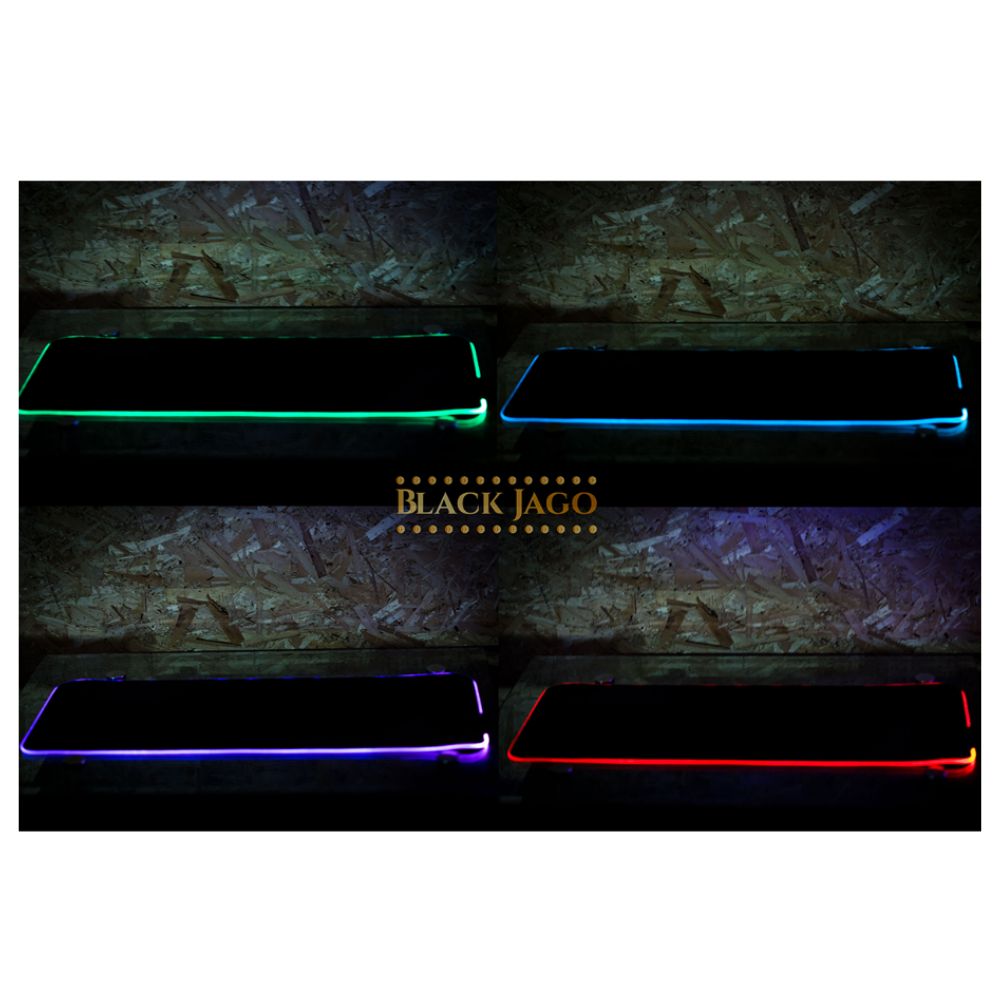 PAD MOUSE GAMER LUCES RGB TAMAÑO XL 100% CAUCHO NATURAL - 6