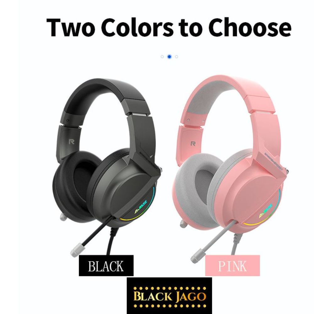 AUDIFONOS SONIDO ENVOLVENTE 7.1 LUCES GAMER RGB PARA PC/ LAPTOP - 3