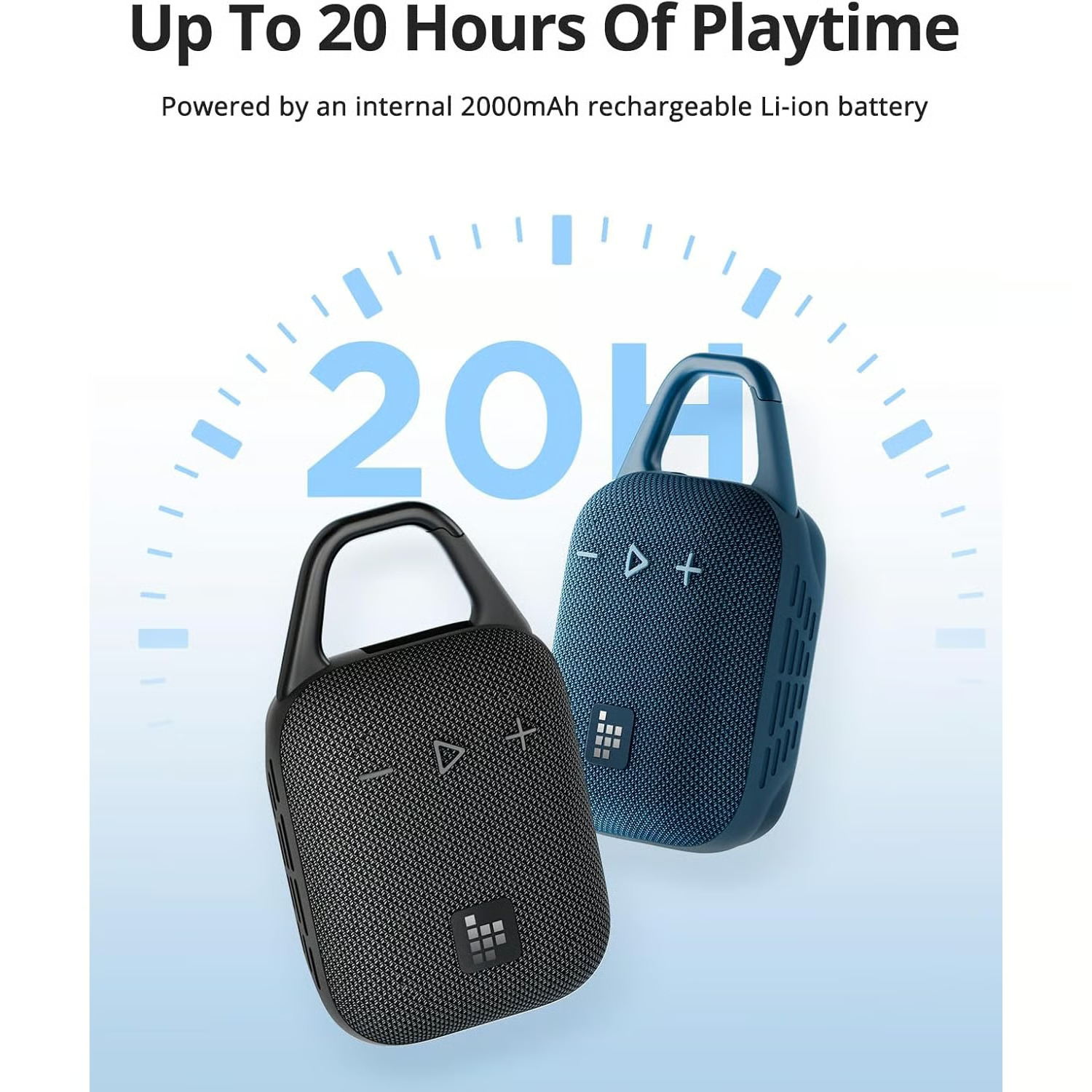 PARLANTE TRONSMART MIRTUNE H1 8W IPX7  AZUL - 4