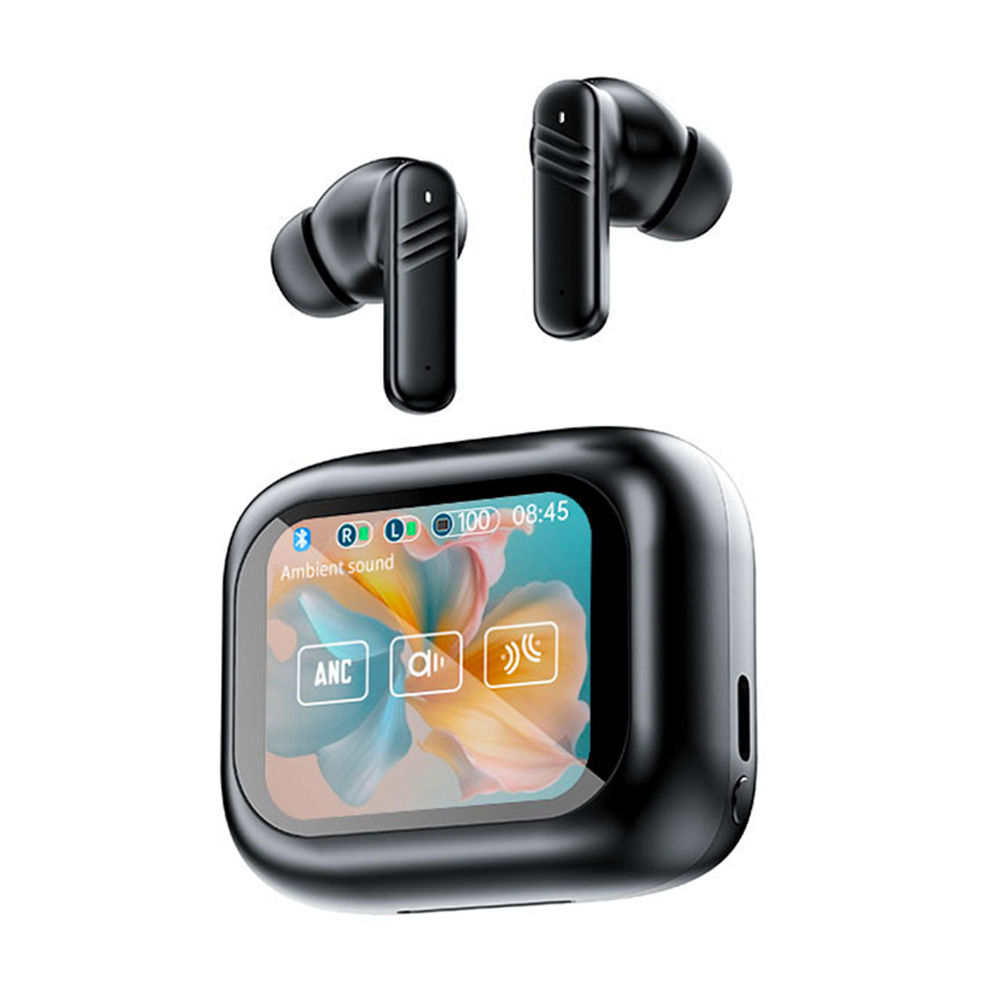 AUDIFONO CON PANTALLA TACTIL ANC LX-10 REDUCCIÓN RUIDO ANC - 1