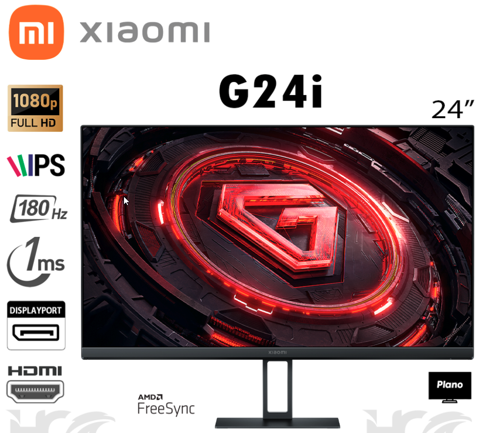 MONITOR GAMER XIAOMI G24I IPS 180HZ FULLHD - 4