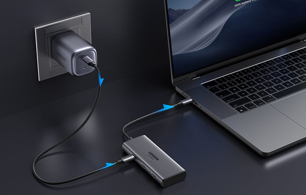 HUB USB UGREEN 6 EN 1 CM498 15852 - 3