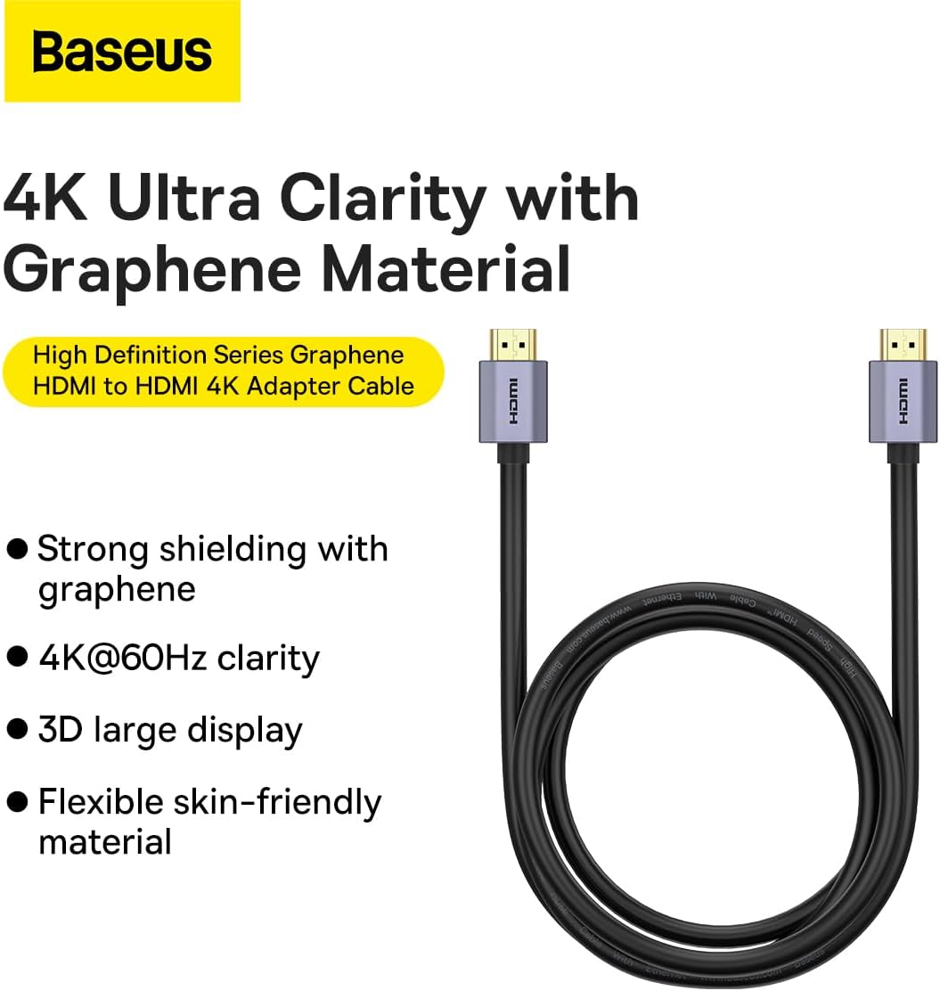 CABLE HDMI A HDMI BASEUS 4K 2M - 2