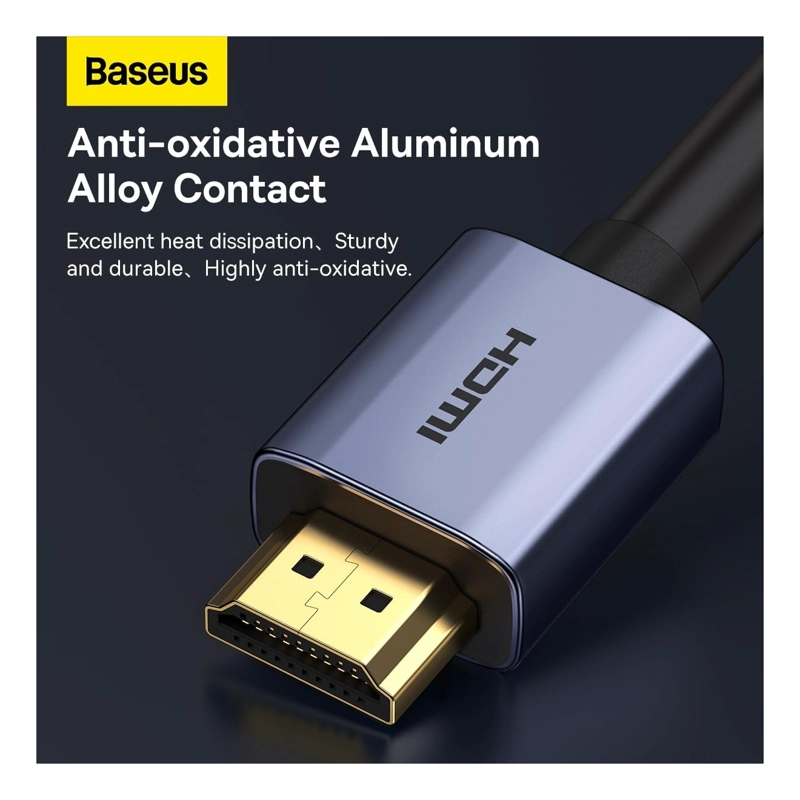 CABLE HDMI A HDMI BASEUS 4K 2M - 8