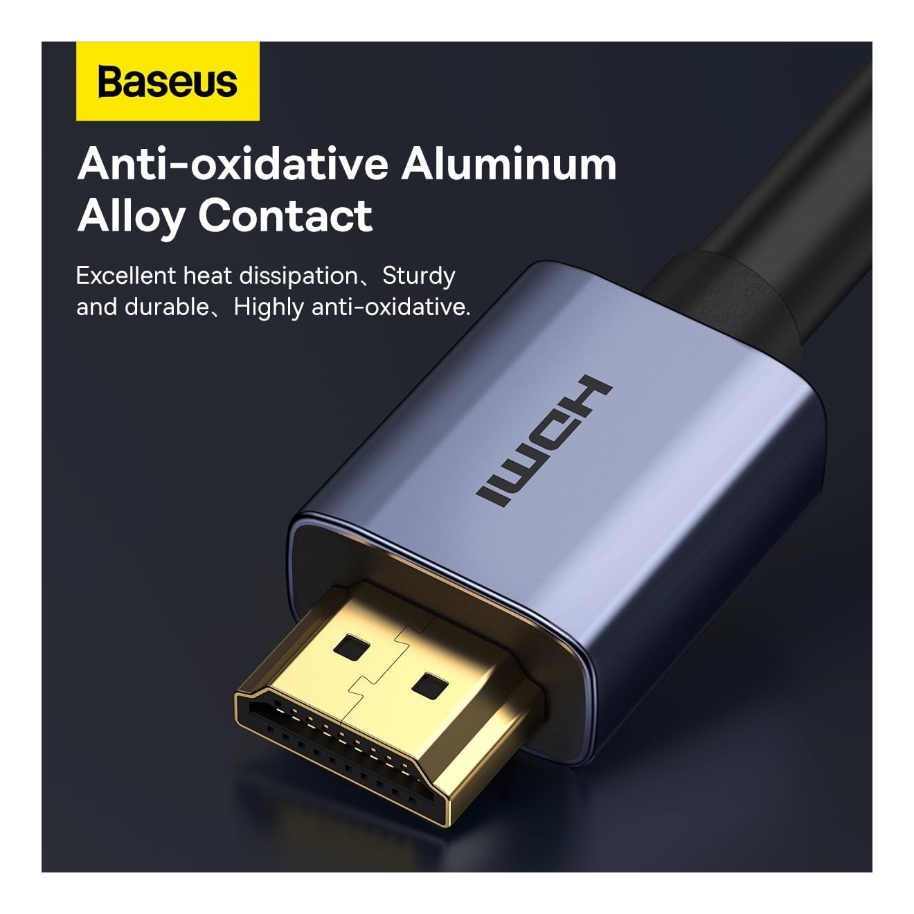 CABLE HDMI A HDMI BASEUS 4K 2M - 7