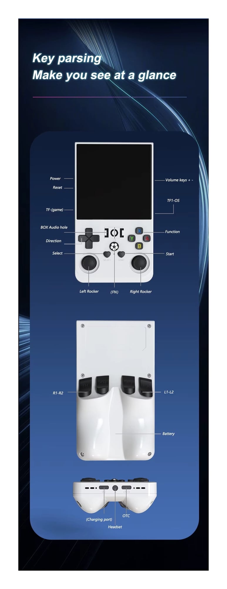 R36 MAX IPS PANTALLA 4 PULG BLANCO MAS ESTUCHE - 2