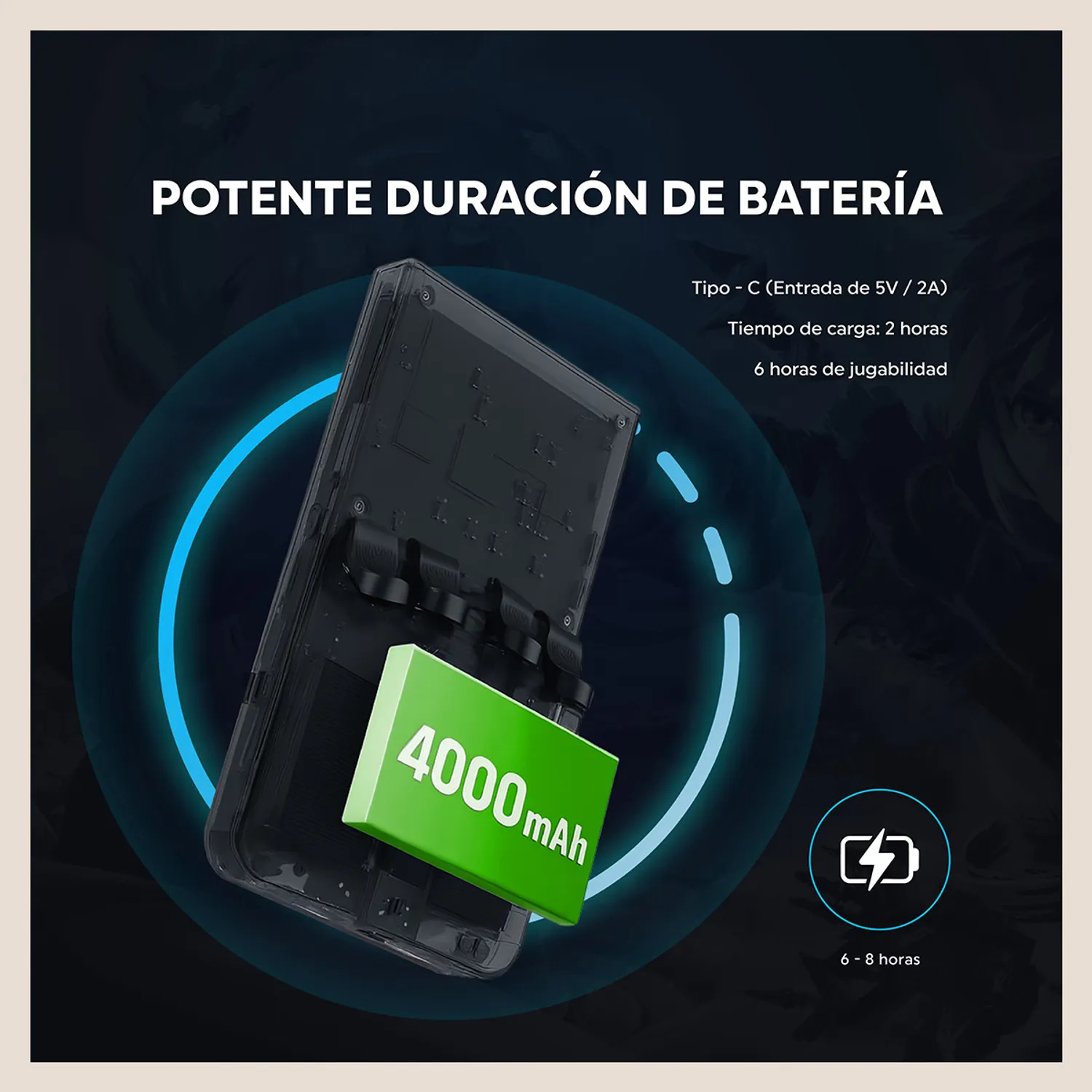 R36 MAX 128GB PANTALLA IPS 4 PULG NEGRO MAS ESTUCHE - 4