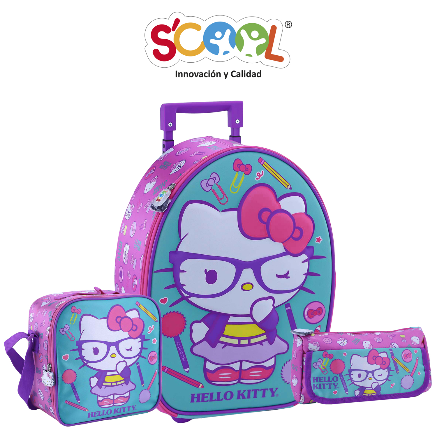 MALETA SCOOL GRANDE RANGER MY MELODY NIÑA 804445 - 1