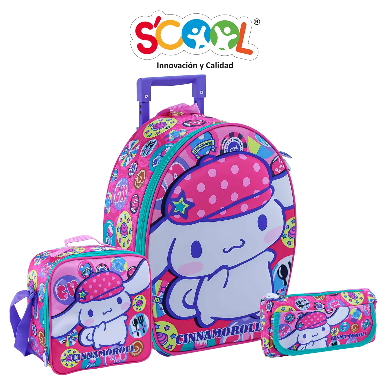 MALETA SCOOL GRANDE RANGER MY MELODY NIÑA 804445 - 1