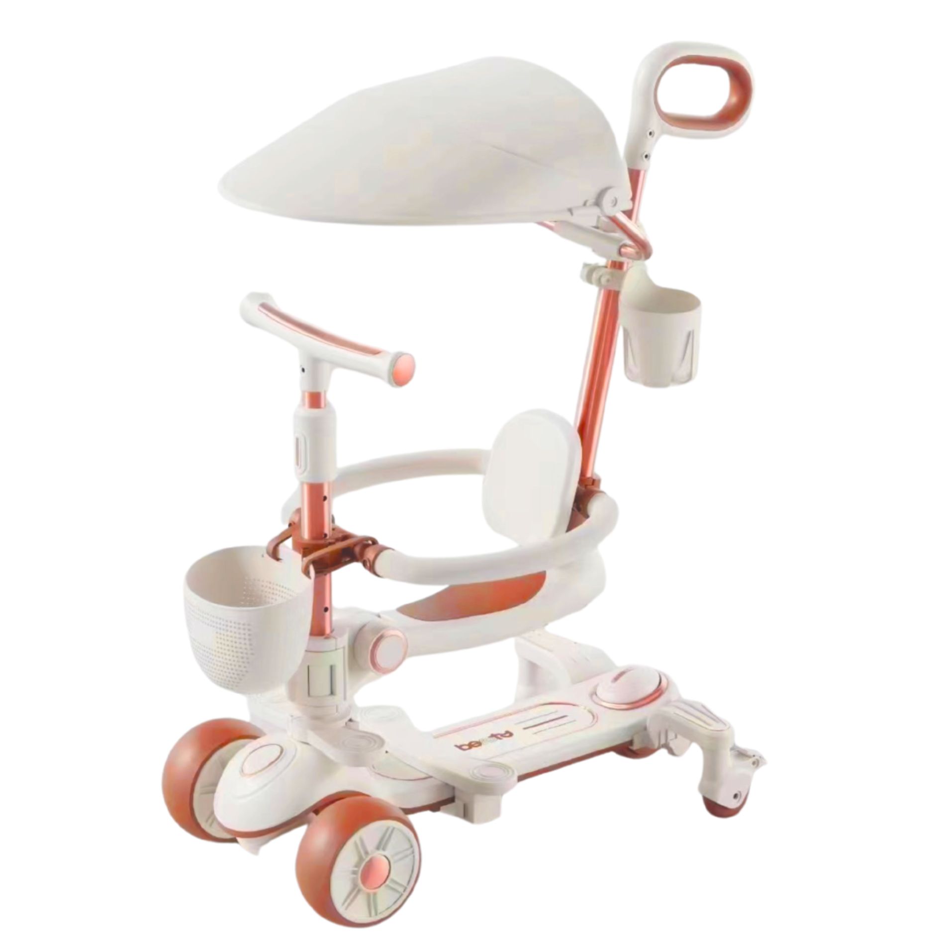 SCOOTER MULTIFUNCIONAL 6 EN 1 PARA NIÑOS PLOMO - 1