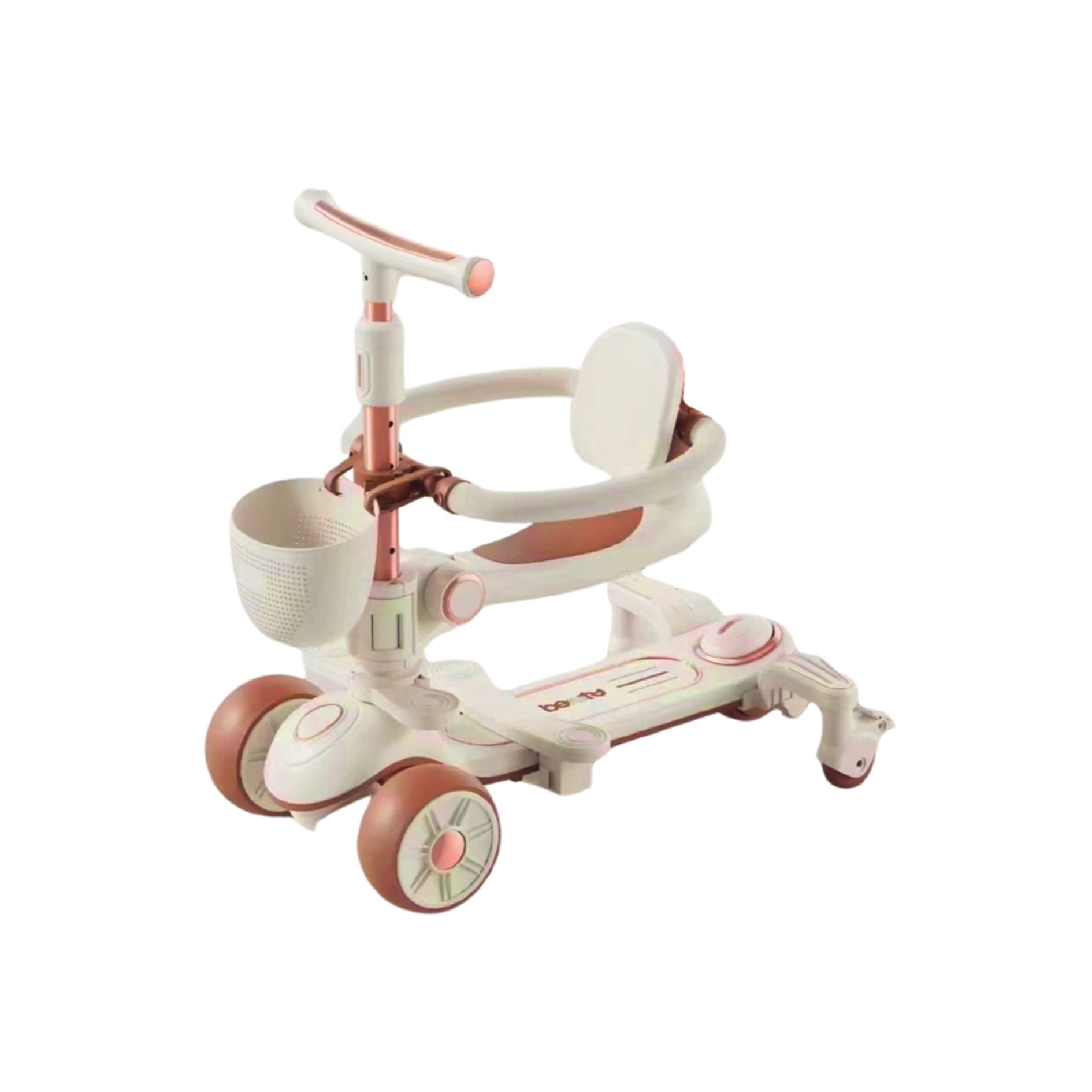 SCOOTER MULTIFUNCIONAL 6 EN 1 PARA NIÑOS PLOMO - 3