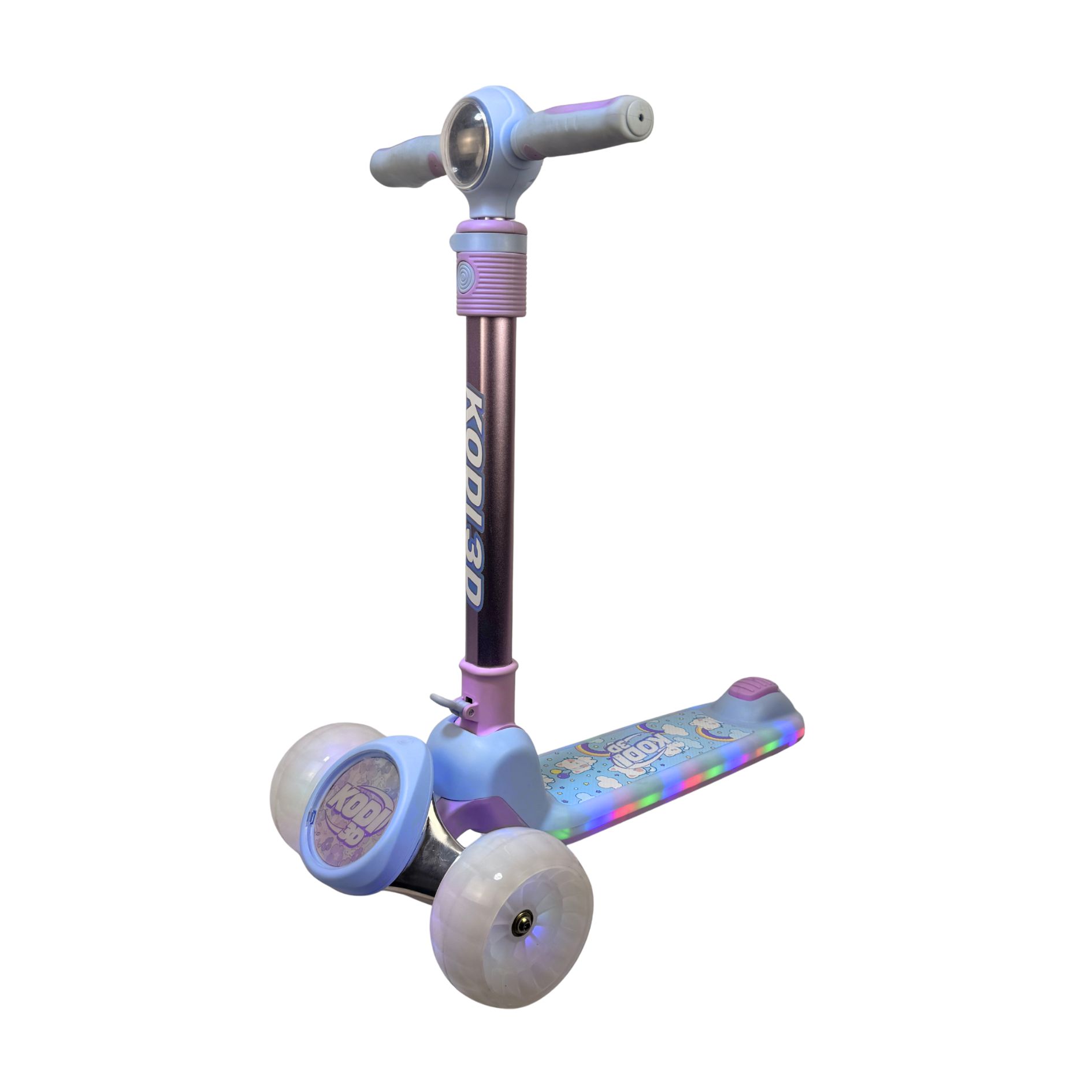 SCOOTER PARA NIÑOS CON BLUETOOTH KODI 3D ROJO - 1