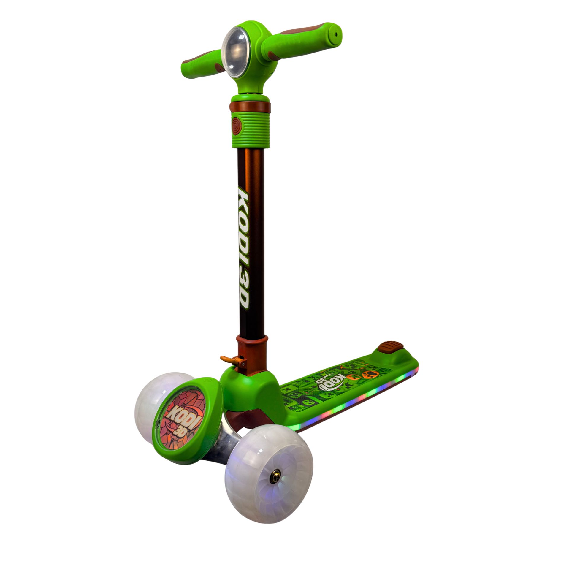 SCOOTER PARA NIÑOS CON BLUETOOTH KODI 3D ROJO - 1