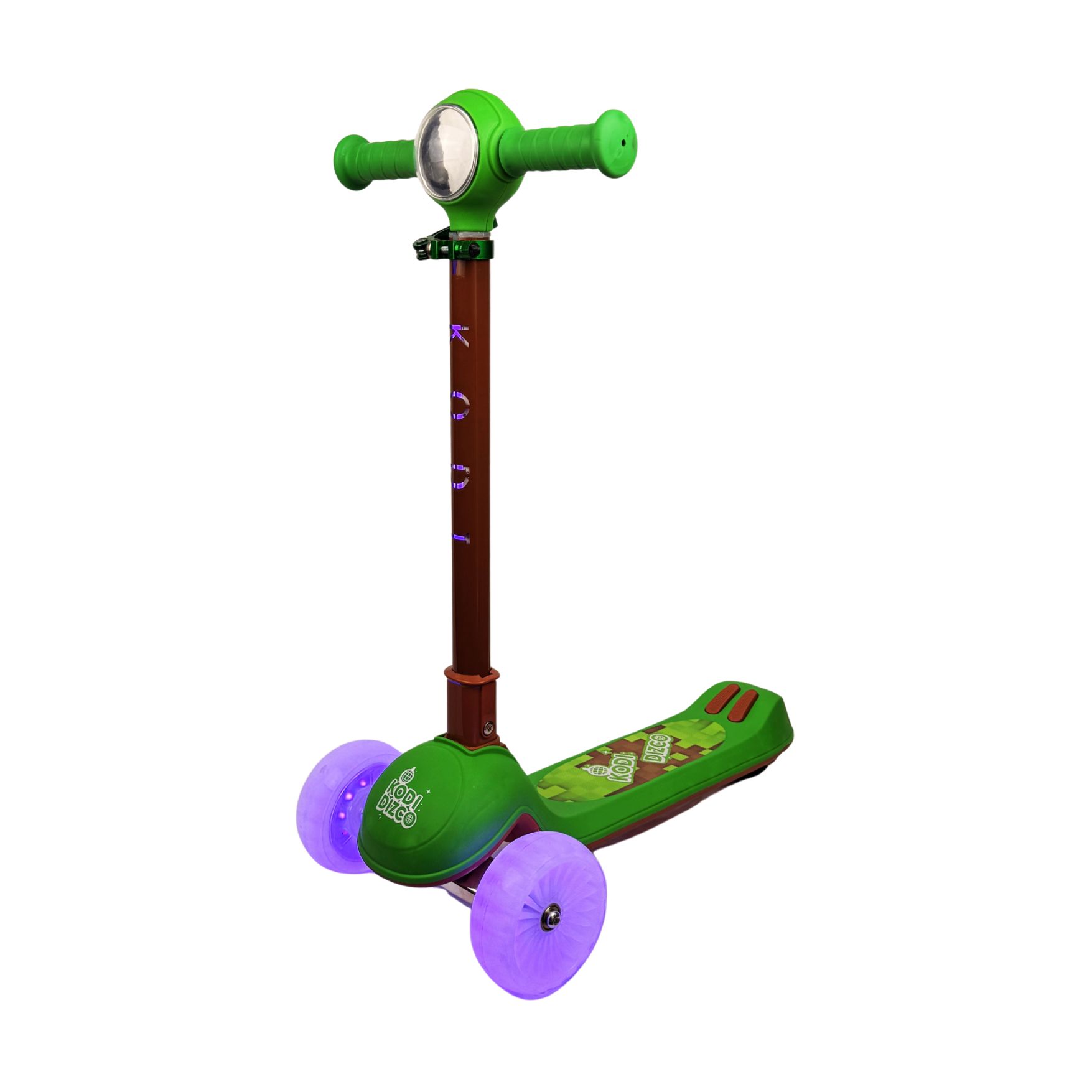 SCOOTER CON BLUTOOTH, SET DE PROTECCIÓN, MÚSICA, LUCES KODI-DIZCO-AZUL - 1