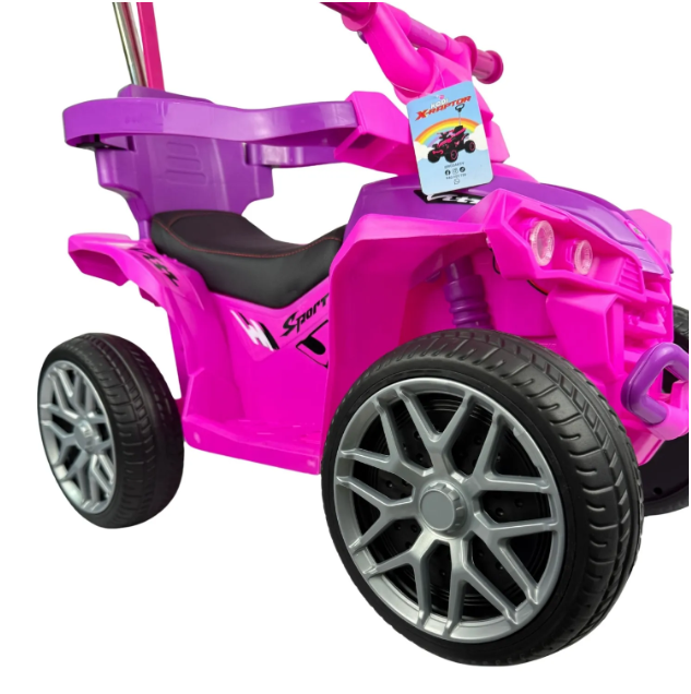 CARRITO DE BEBE BUGGY CON BLUETOOTH, CONTROL REMOTO, BATERIA, MOTOR, LUCES, MUSICA, 3 EN 1 KODIRAPTOR - 2