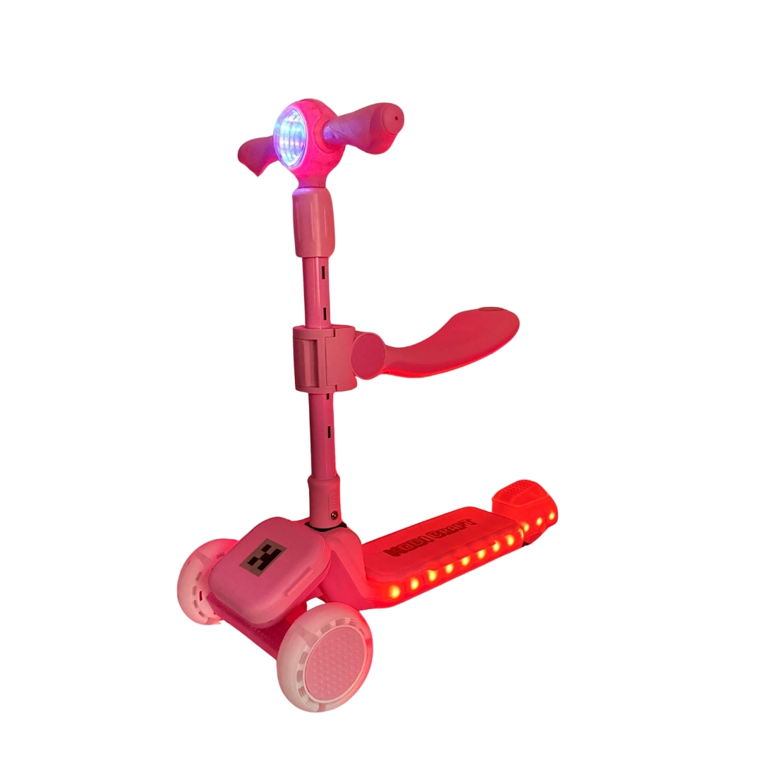 SCOOTER PARA NIÑOS CON BLUETOOTH, LUCES, SET DE PROTECCIÓN, KODICRAFT - 3