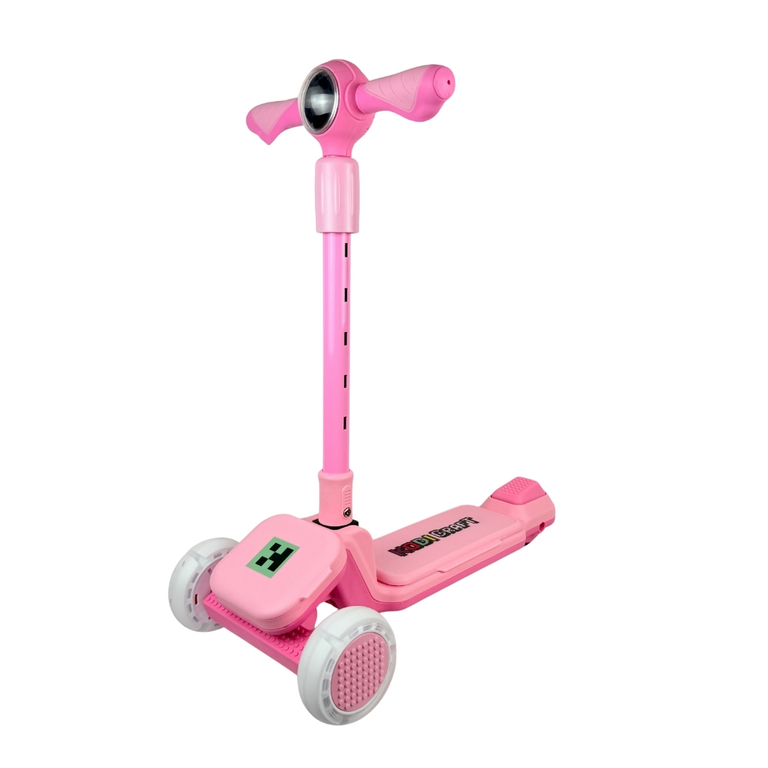 SCOOTER PARA NIÑOS CON BLUETOOTH, LUCES, SET DE PROTECCIÓN, KODICRAFT - 4