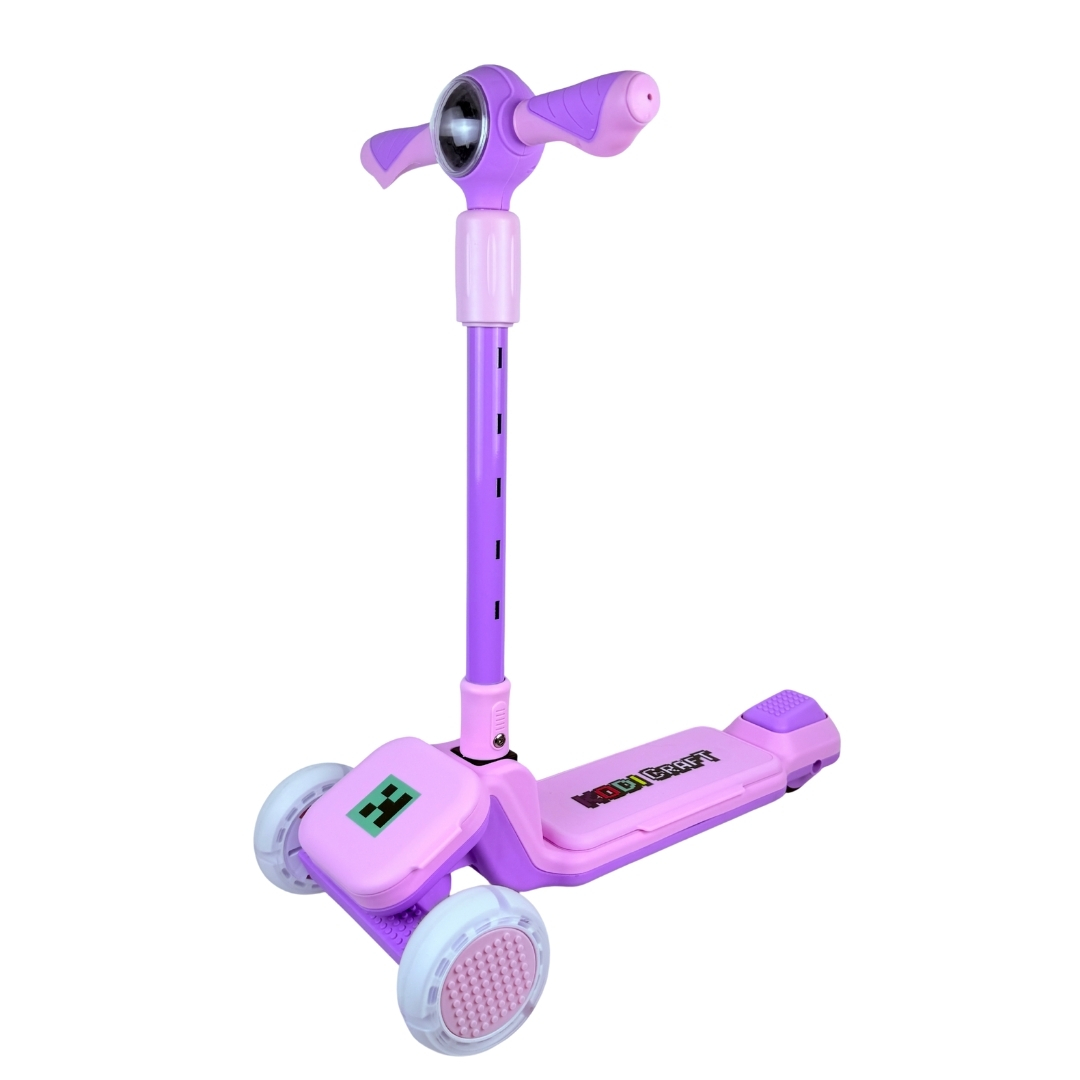 SCOOTER PARA NIÑOS CON BLUETOOTH, LUCES, SET DE PROTECCIÓN, KODICRAFT - 4