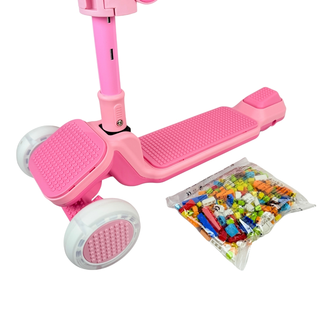 SCOOTER PARA NIÑOS CON BLUETOOTH, LUCES, SET DE PROTECCIÓN, KODICRAFT - 6
