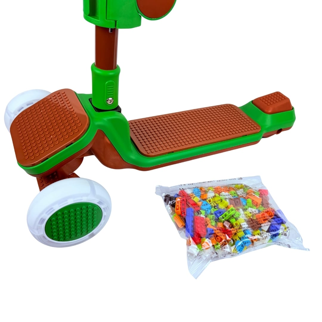 SCOOTER PARA NIÑOS CON BLUETOOTH, LUCES, SET DE PROTECCIÓN, KODICRAFT - 6