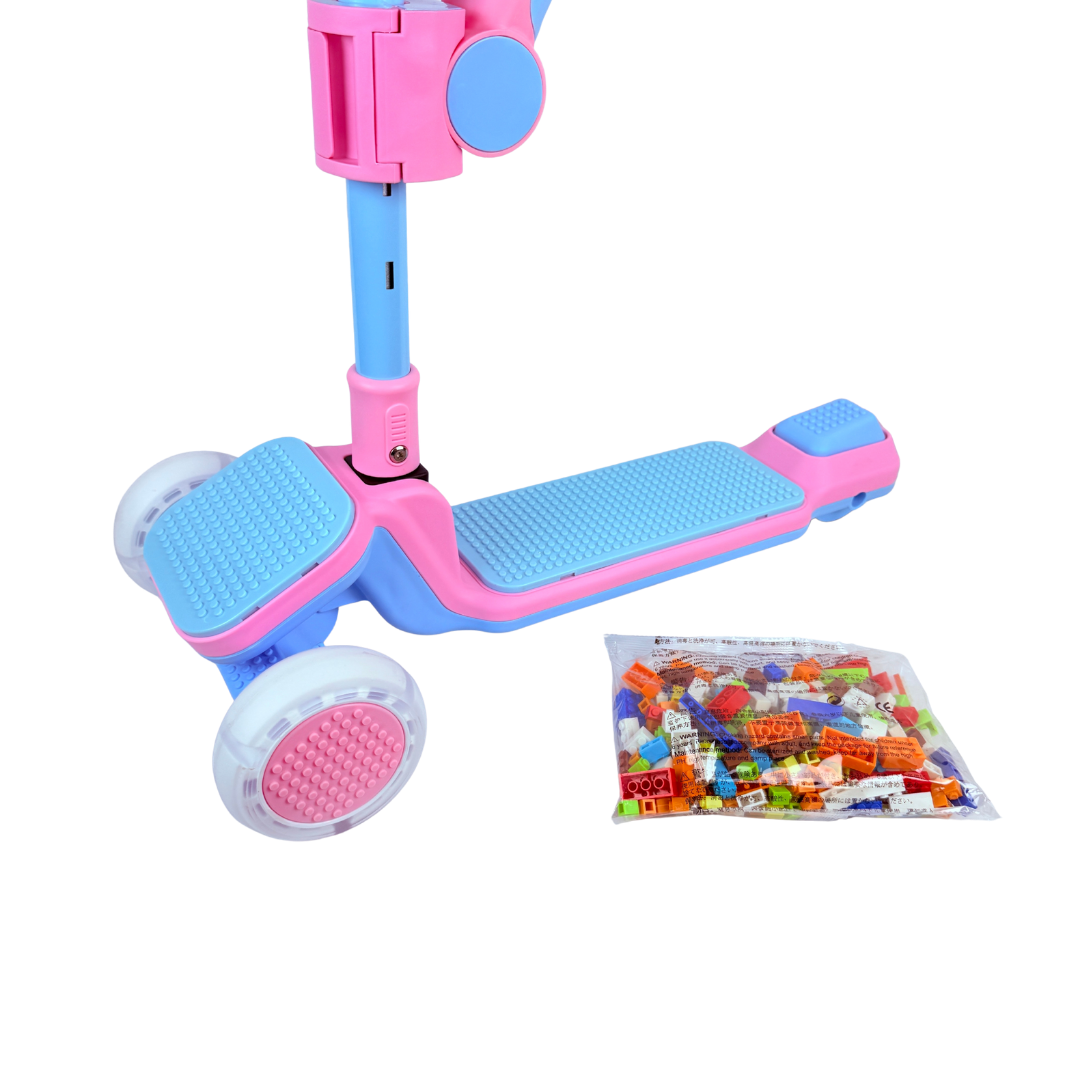 SCOOTER KODI KIDS LEGO, SCOOTER CON ASIENTO, SCOOTER PARA NIÑOS, MINECRAFT - 4