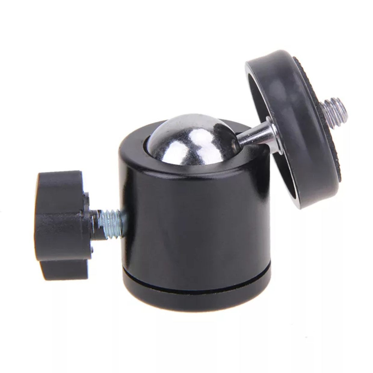 RÓTULA GIRATORIA 14 TRÍPODE DSLR CÁMARA LUZ ARO LED - 1