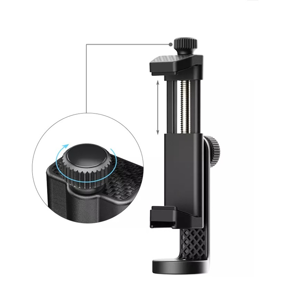 ADAPTADOR UNIVERSAL CELULAR A TRÍPODE ULANZI ST-17 360° - 5
