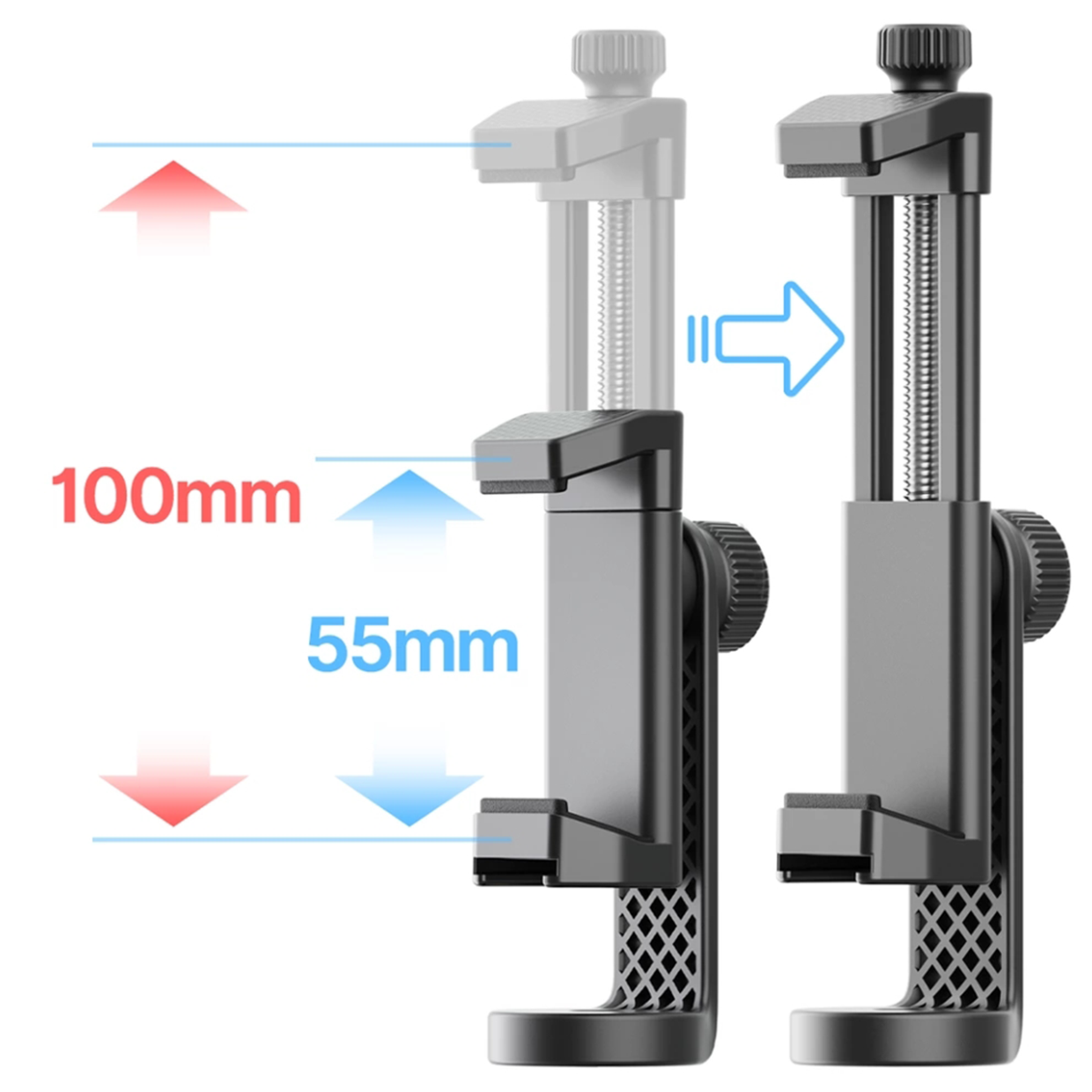 ADAPTADOR UNIVERSAL CELULAR A TRÍPODE ULANZI ST-17 360° - 6