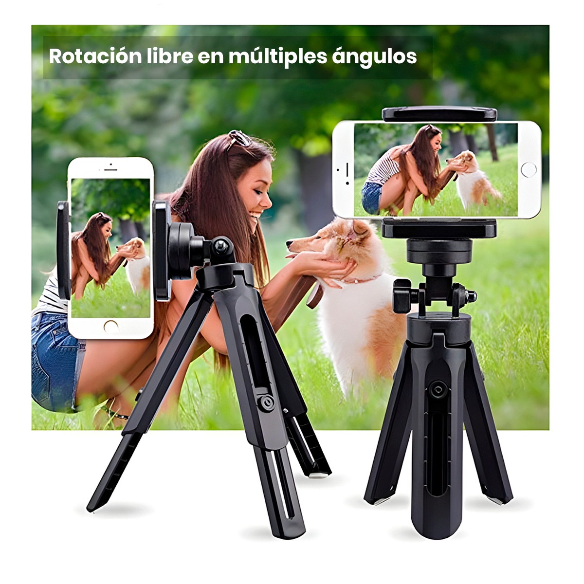 ADAPTADOR UNIVERSAL CELULAR A TRÍPODE ULANZI ST-17 360° - 9