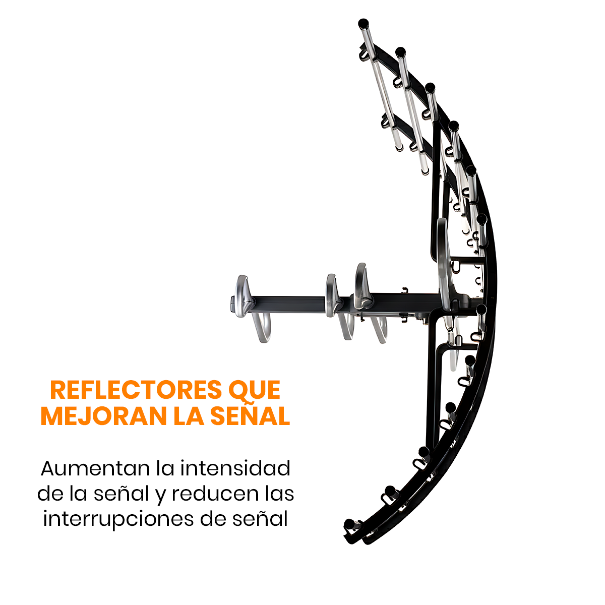 ANTENA DIGITAL TDT HD EXTERIOR TV 20DBI LIMA PROVINCIAS - 5