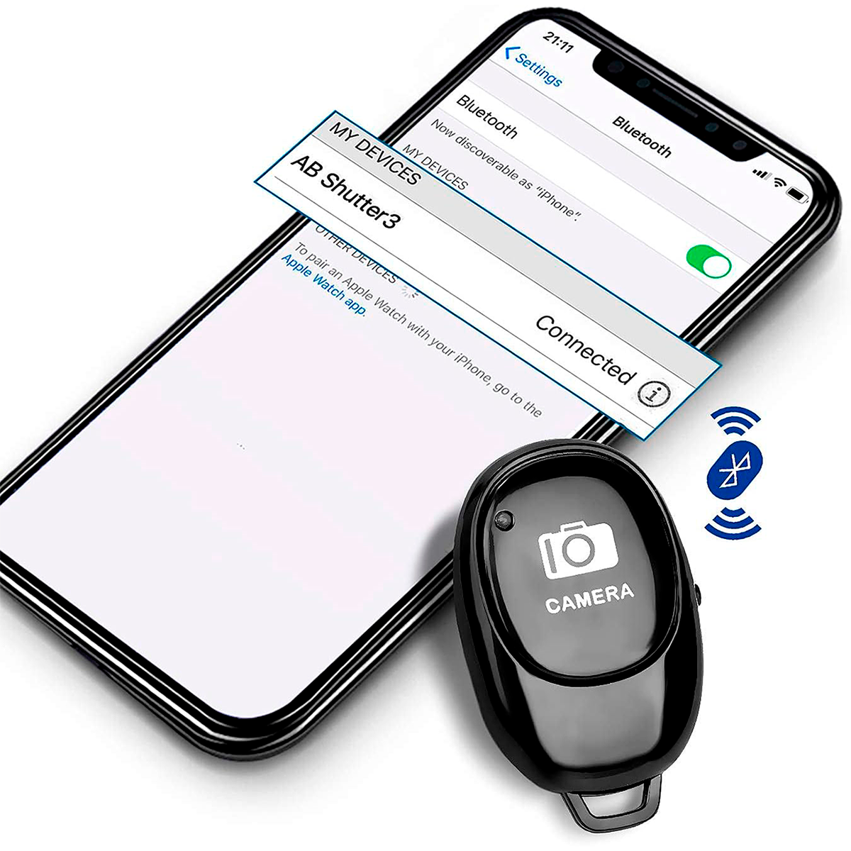 TRÍPODE PARA CAMARA Y CELULAR 1.02M + DISPARADOR BLUETOOTH 5.0 - 3