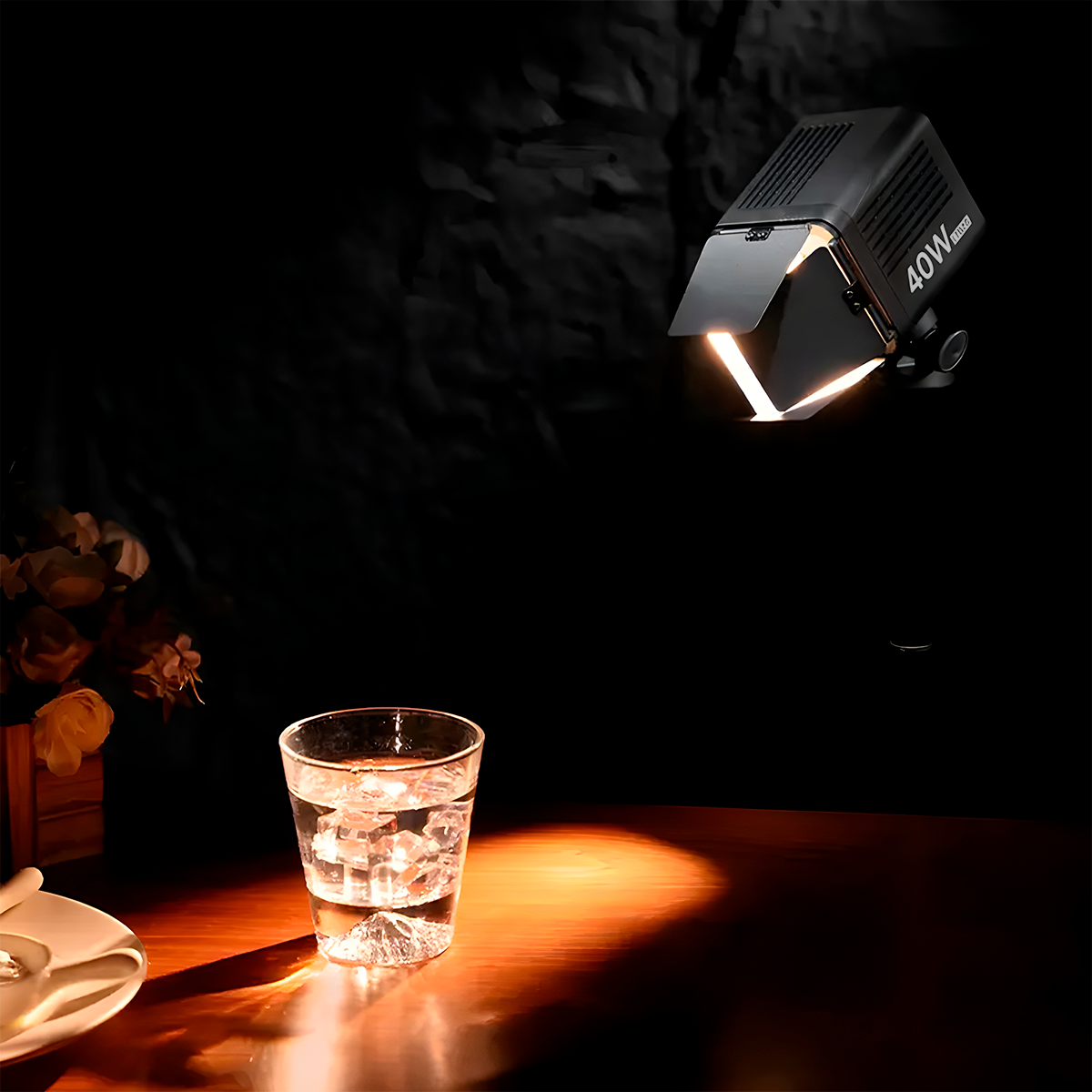 BARNDOOR ULANZI M4 PARA LUZ DE VIDEO MONTURA MINI BOWENS - 4