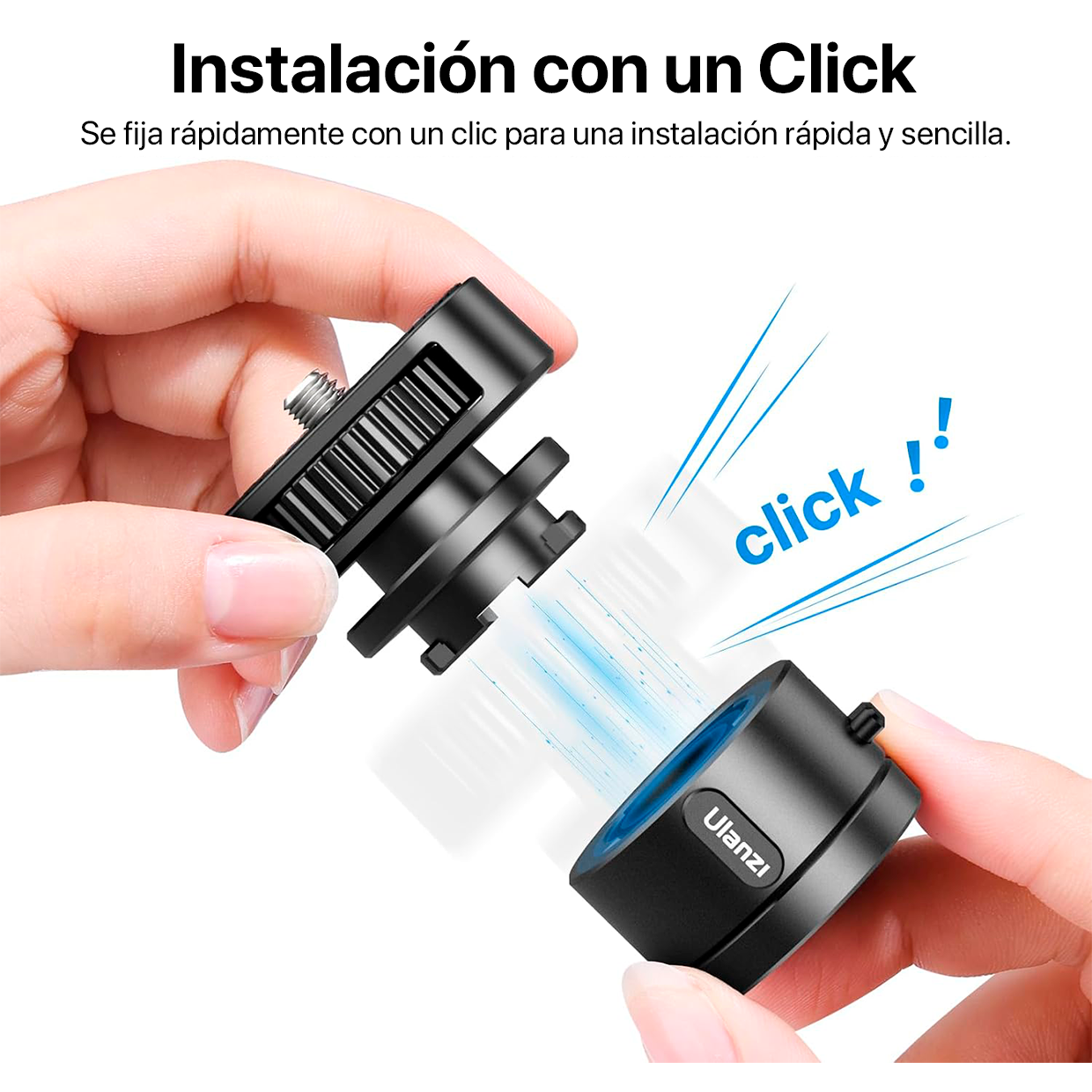 ADAPTADOR LIBERACIÓN RÁPIDA A TORNILLO UNIVERSAL ULANZI - 3