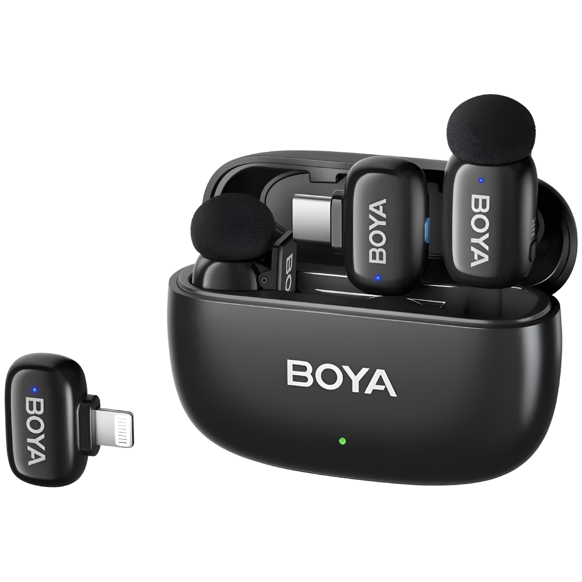 BOYA MINI-12 MICRÓFONO INALÁMBRICO USB-C LIGHTNING PARA IPHONE ANDROID - 1