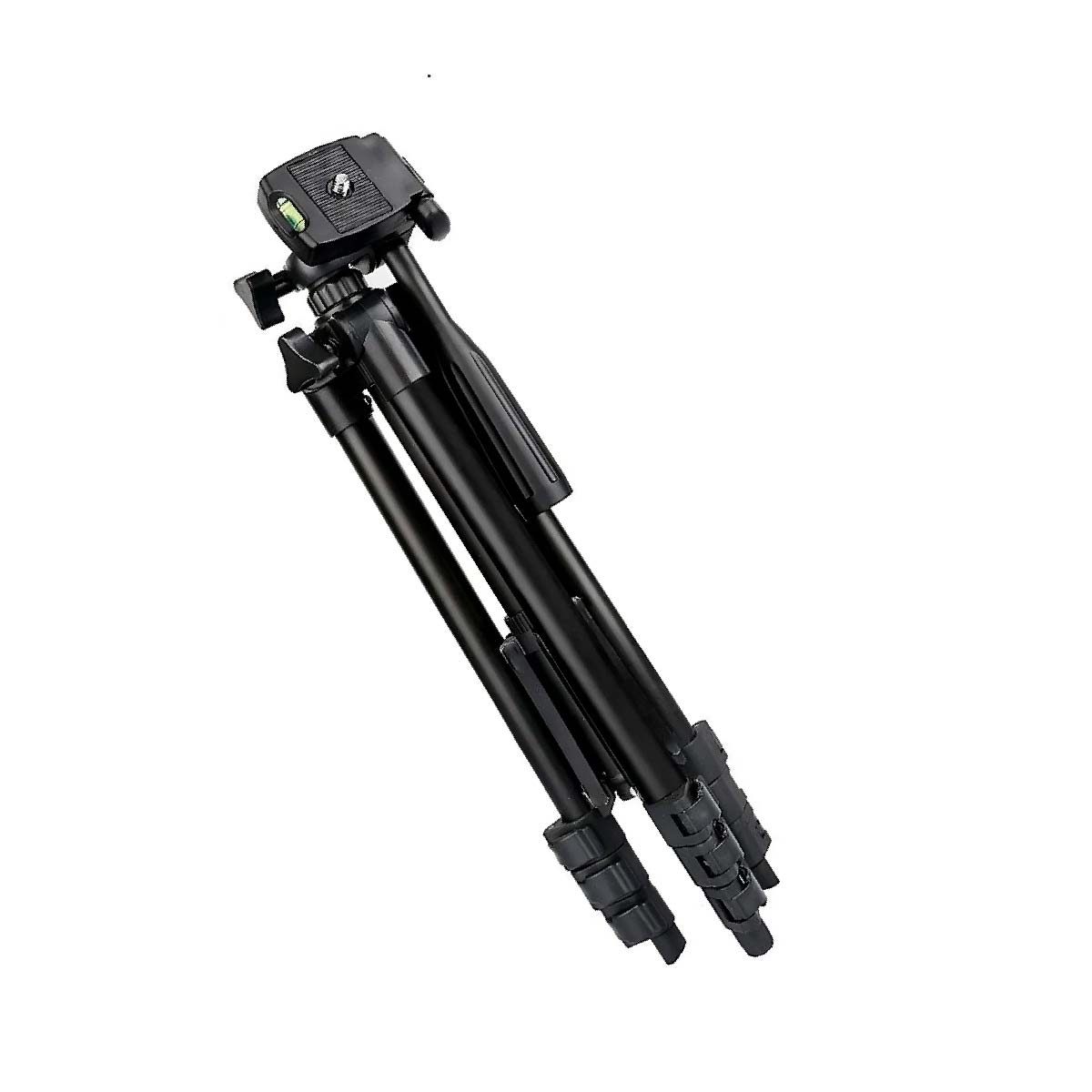 TRÍPODE PROFESIONAL WEIFENG WT-3130 DE 125 CM + ADAPTADOR A CELULAR COLOR NEGRO - 6