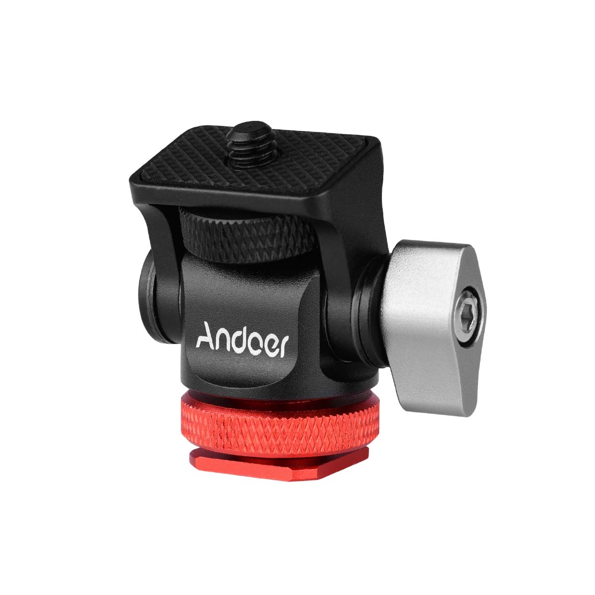 ADAPTADOR ANDOER ZAPATA FRIA A PERNO UNIVERSAL 1/4' COLOR ROJO - 1