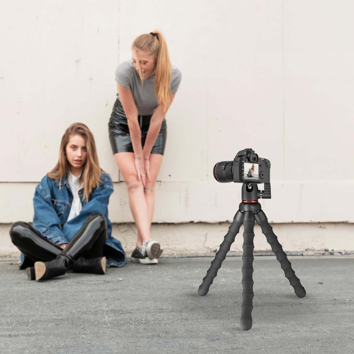 TRIPODE MT-86D + ADAPTADOR CELULAR A TRÍPODE PORTÁTIL - 4