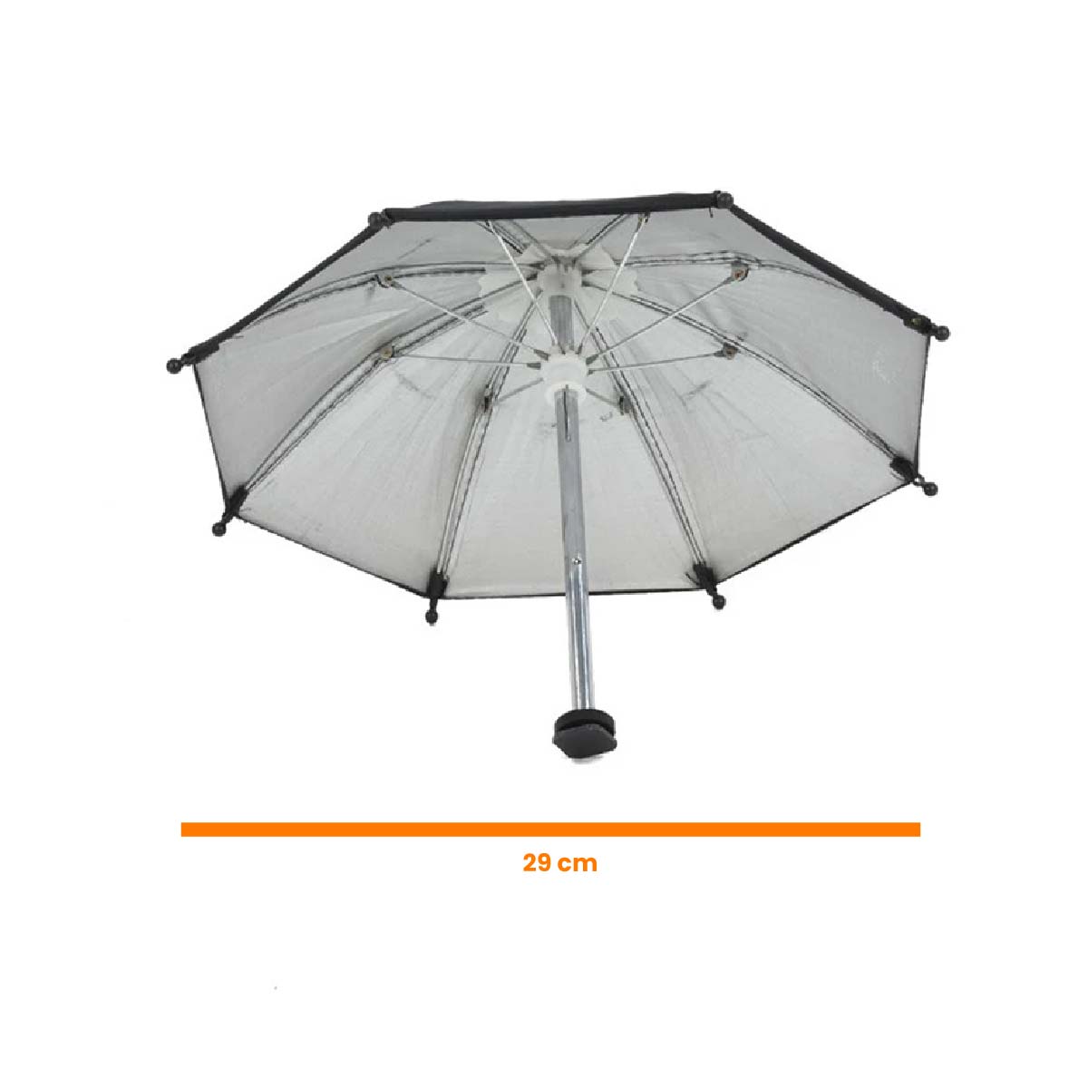 MINI PARAGUAS CON ZAPATA PARA CÁMARA- IDEAL PARA FOTOGRAFÍAS - 8